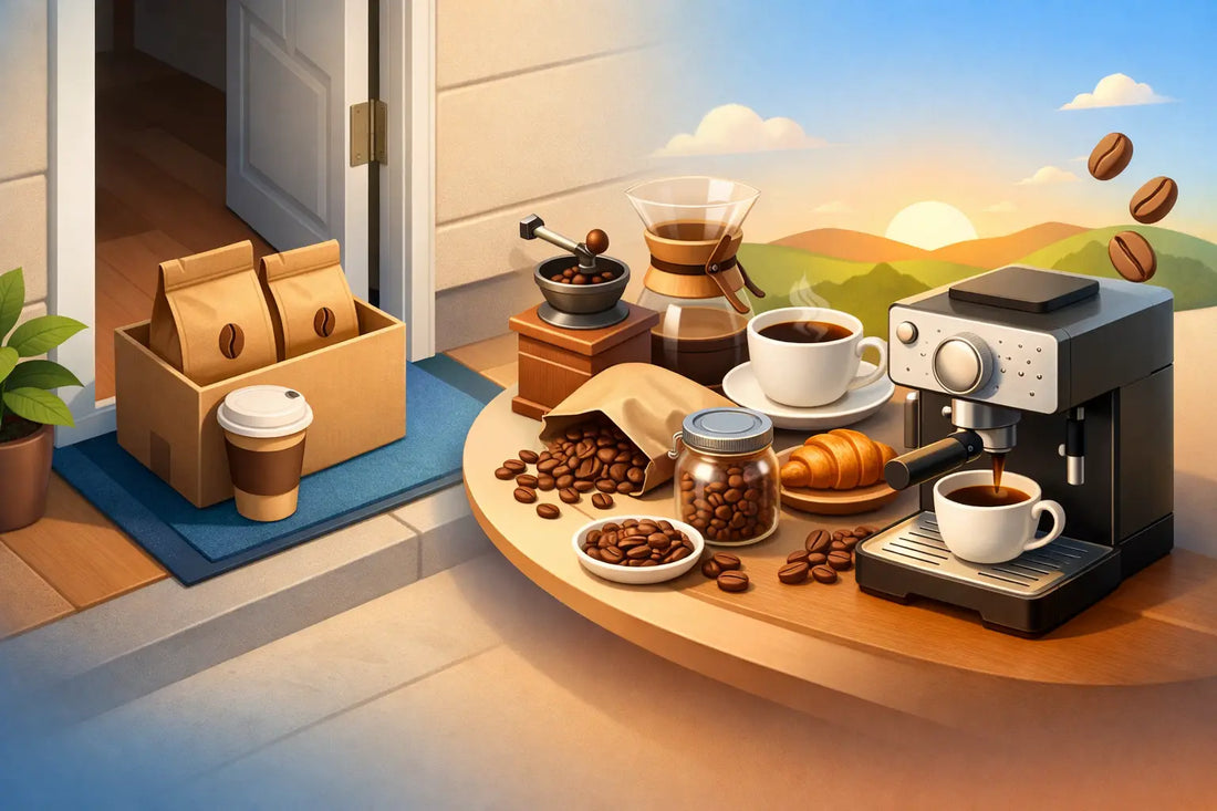 Why Coffee Delivered to Your Door Tastes Better