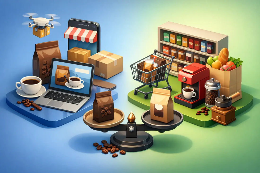 Online Coffee vs Grocery Coffee: What Wins?